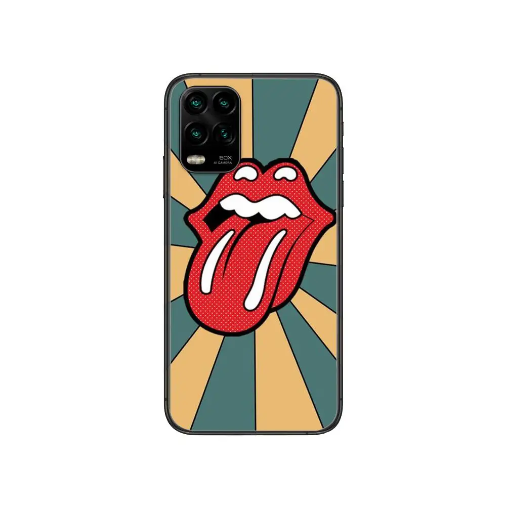

Rollings Stone combination Phone Case For XiaoMi Redmi 11lite ultra 9 8A 7A 6 A Pro T 5G K40 Anime Black Cover Silicone Back Pre