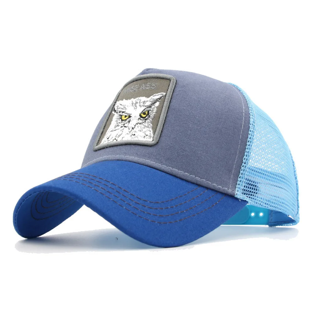 

Animals Embroidery Baseball Caps Men Summer Mesh Caps Snapback Caps Women Gorras Unisex Streetwear Bone Gorra Dad Hat