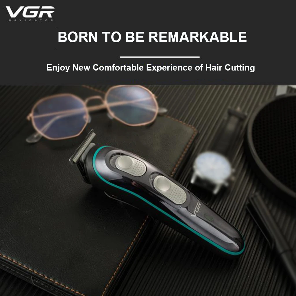 Электрическая машинка для стрижки волос VGR моющийся триммер всего тела