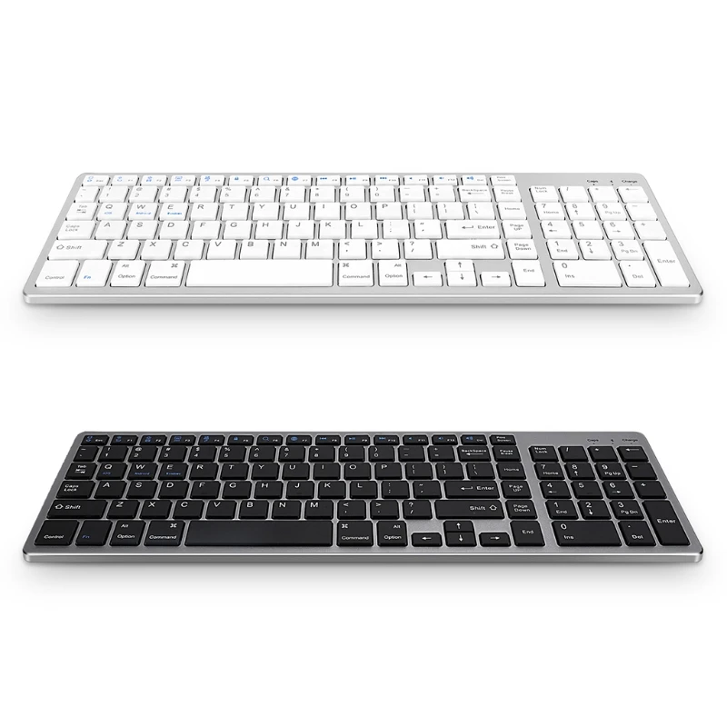 

Rechargeable 102 Keys Wireless Bluetooth Keyboard for Laptop Tablet Cellphone
