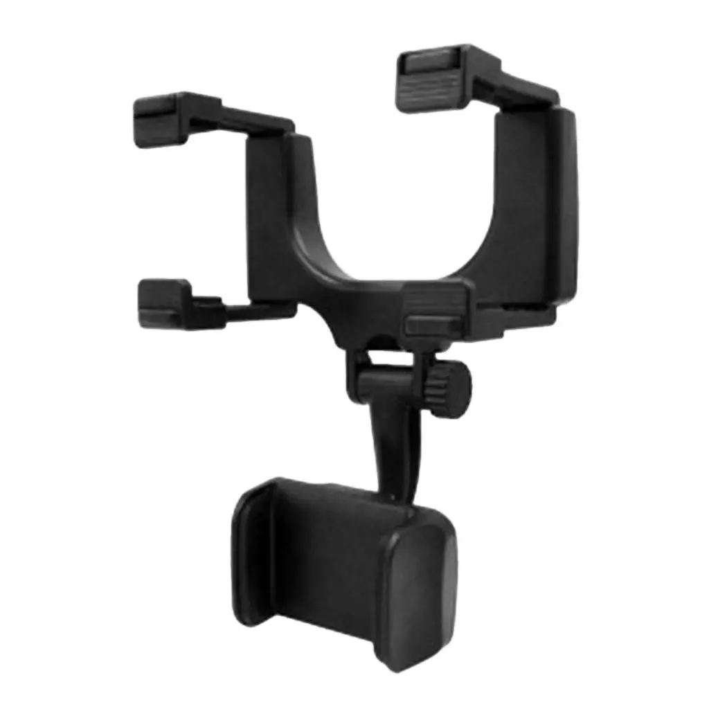

360° Mount Car Rearview Mirror Holder Clamp Stand For Mobile Cell Phone GPS