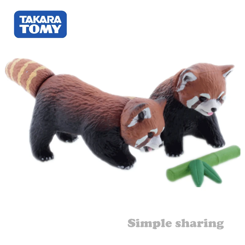 Takara Tomy Tomica Ania приключения животных красная панда как 35 литые детские игрушки из