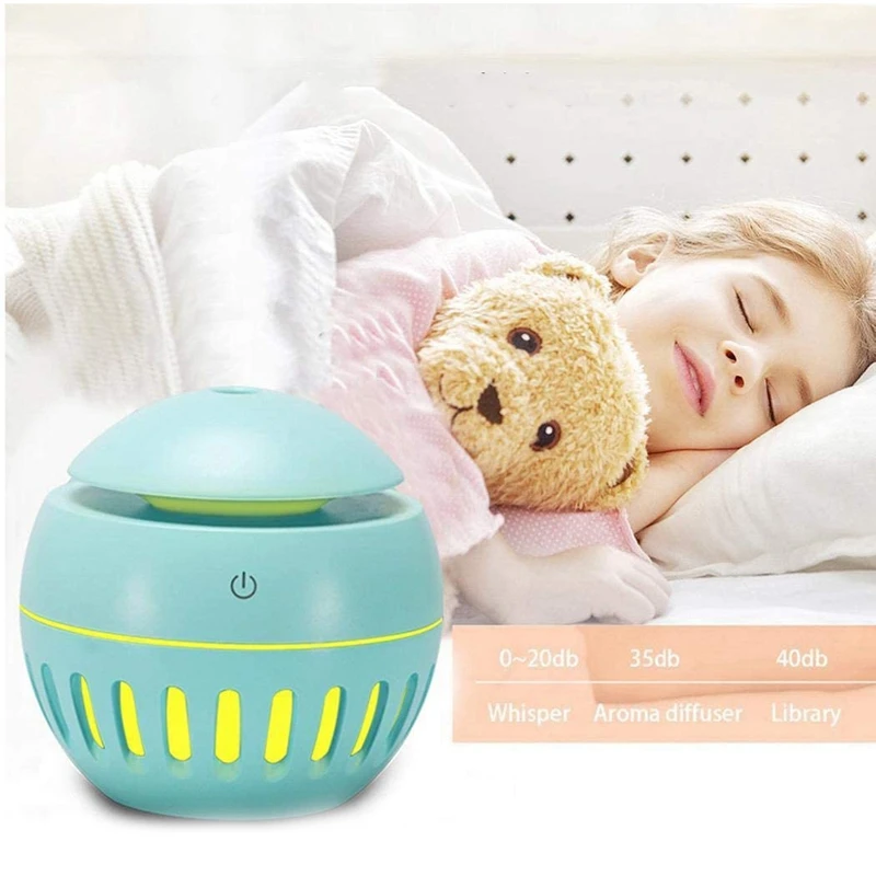 

Hollow Out USB Home Silent Bedroom Atomizing Humidifier Diffusers Mini Portable Cool Mist Humidifier with 7 Color Lights