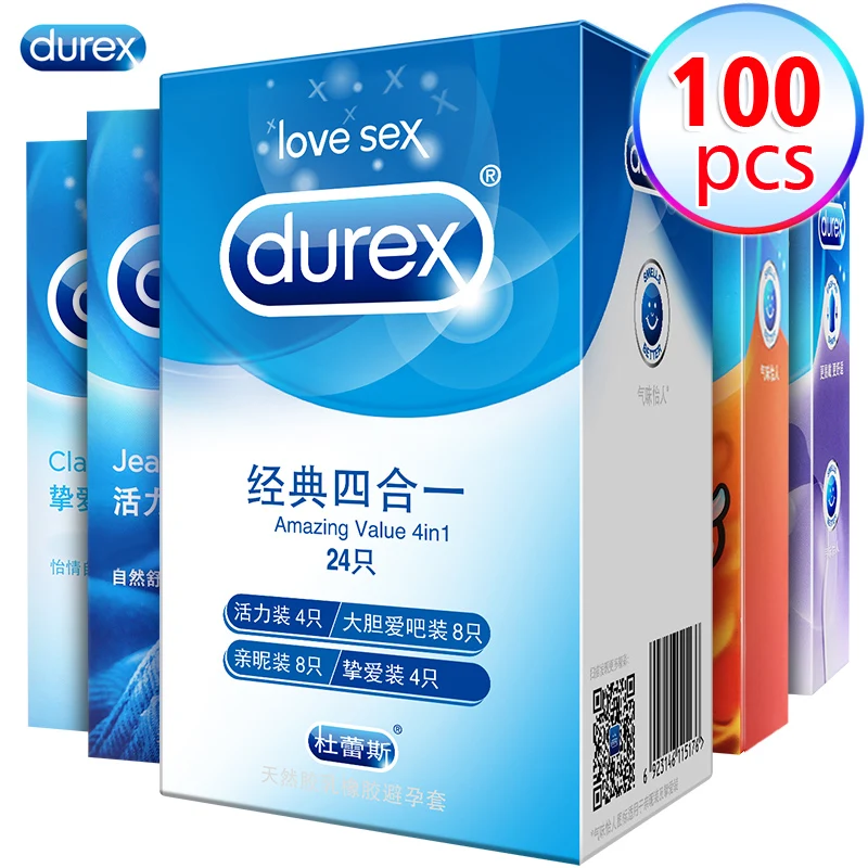Ультратонкие презервативы Durex из натурального каучука 28/56/100 шт.|Презервативы| |