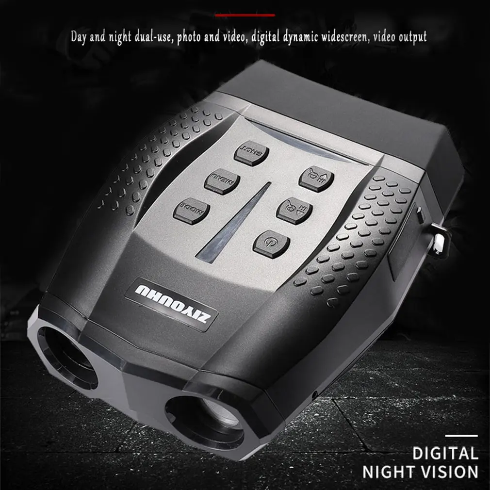 

New 1080P Night Vision Binoculars 6X Large Window Magnifier Digital Infrared Image Video Camera for Hunting Widelife Observation