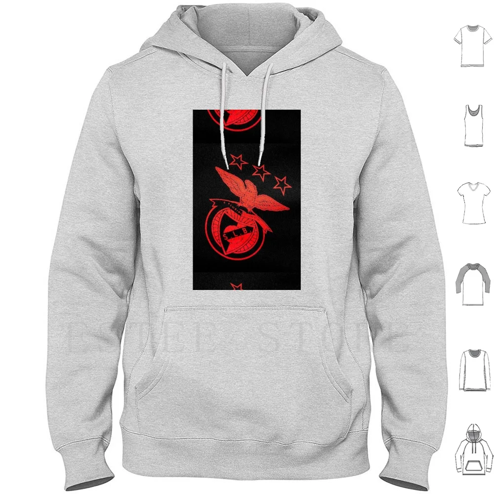 

Star Bird Red Hoodies Long Sleeve Portugal Bg Logo Bird Red Star