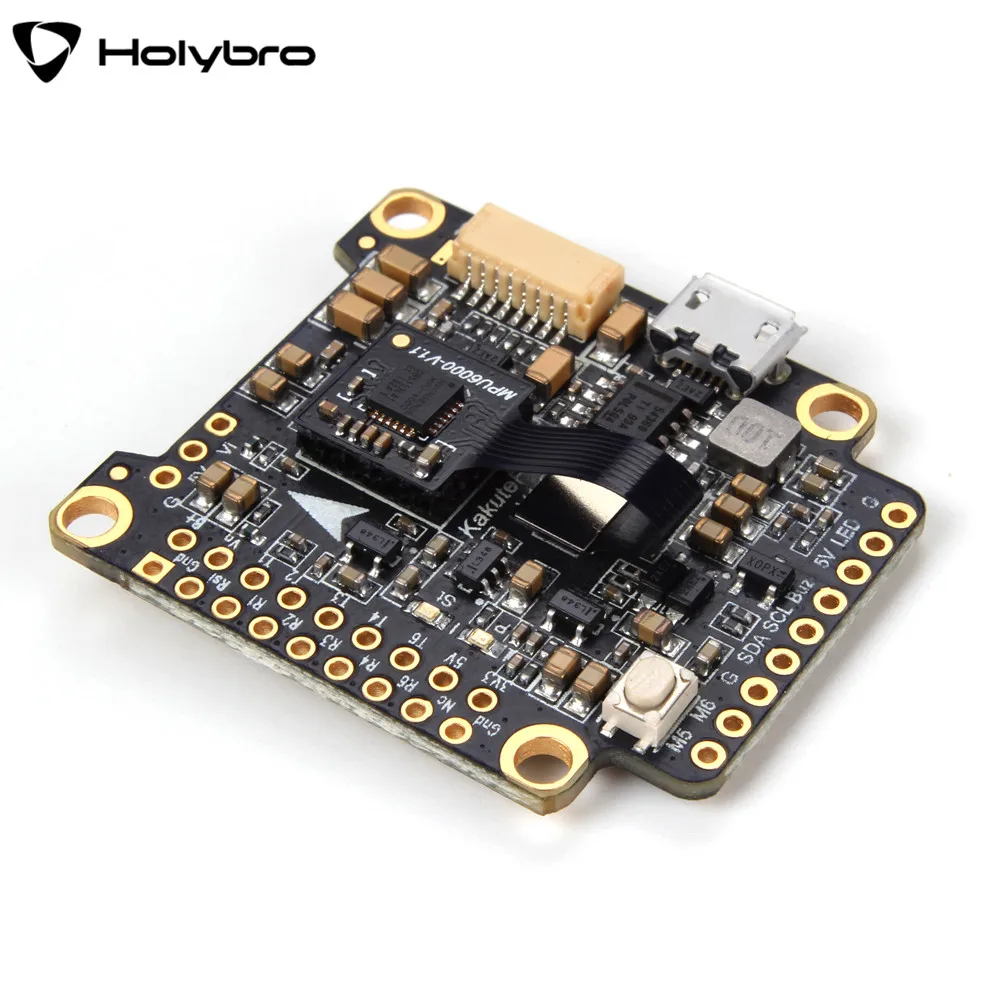 Контроллеры полета Holybro Kakute F7 STM32F745 V1.5 Встроенный OSD поддерживает интегрированные