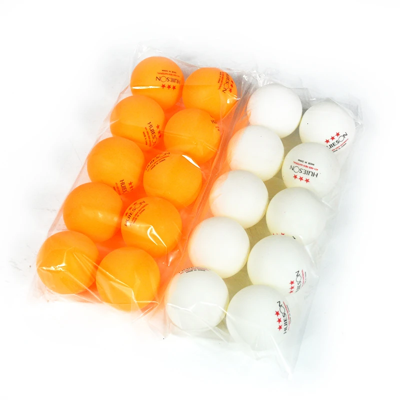 

HUIESON 10Pcs/Pack Table Tennis Balls 3 Star 2.8g 40+mm Practice Training Balls New ABS Plastic Ping Pong Balls for Club Match