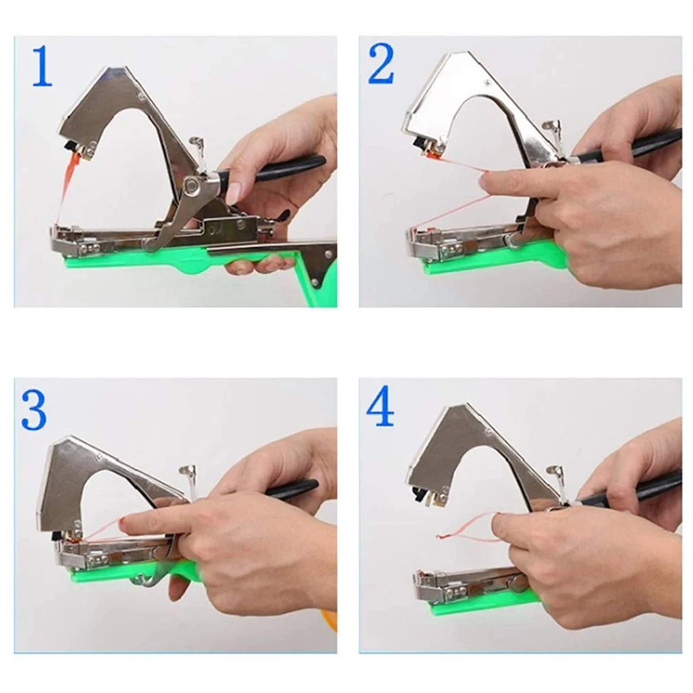 Сад обвязывающая машина инструменты подвязки растений филиал ручной вязки фарш