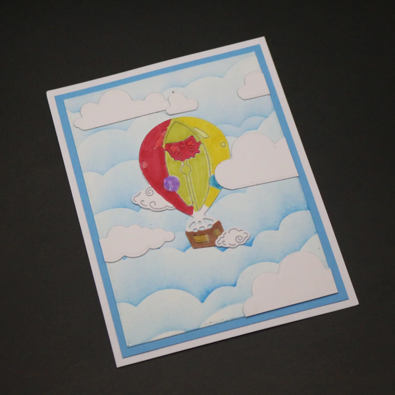 

Hot air balloon Cutting Dies for DIY Scrapbooking Decoretive Embossing Stencial DIY Decoative Cards die cutter