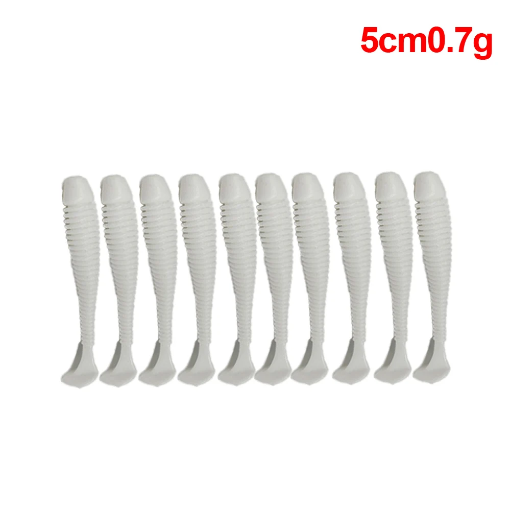 5 см 0 7 г рыболовные приманки водоемов один хвост бас прогулочная сома личинки