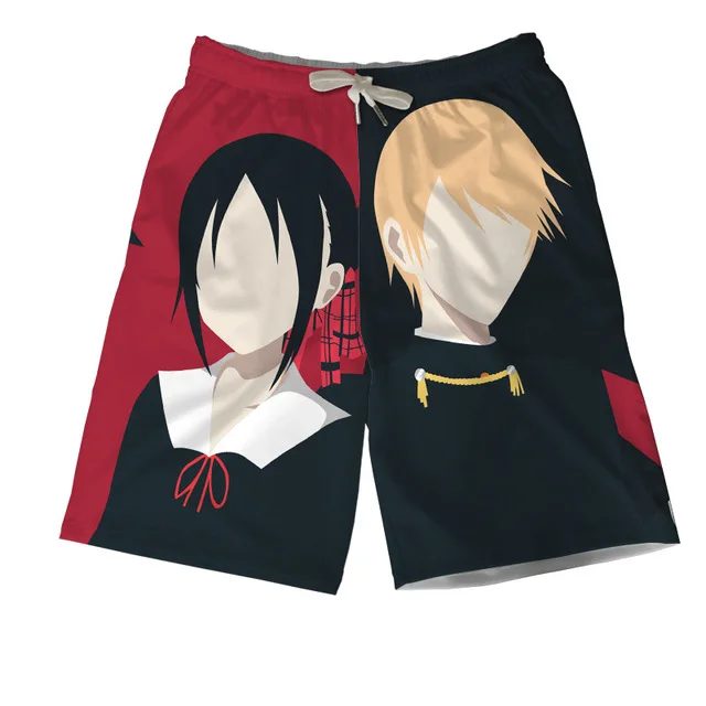 

Anime Kaguya Sama: Love Is War 3D Print Shorts Pants Men / Women Unisex Pockets Jogger Fitness Casual Oversized Sweatpants