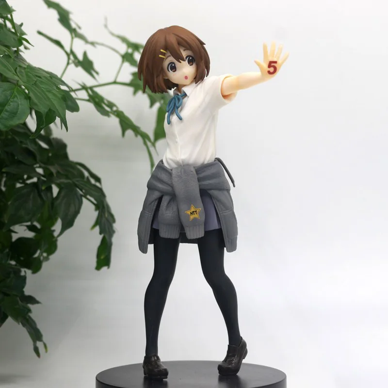 К-он! Hirasawa Yui Akiyama Mio Tainaka ритсу Kotobuki Tsumugi Адзуса Накано 5th юбилей ПВХ фигурка модель игрушки