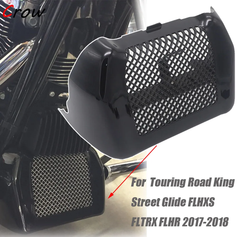 Cover Case Kit With Bracket Radiator Guard For Touring Road Glide Special Road King Fltrx 2017-18
