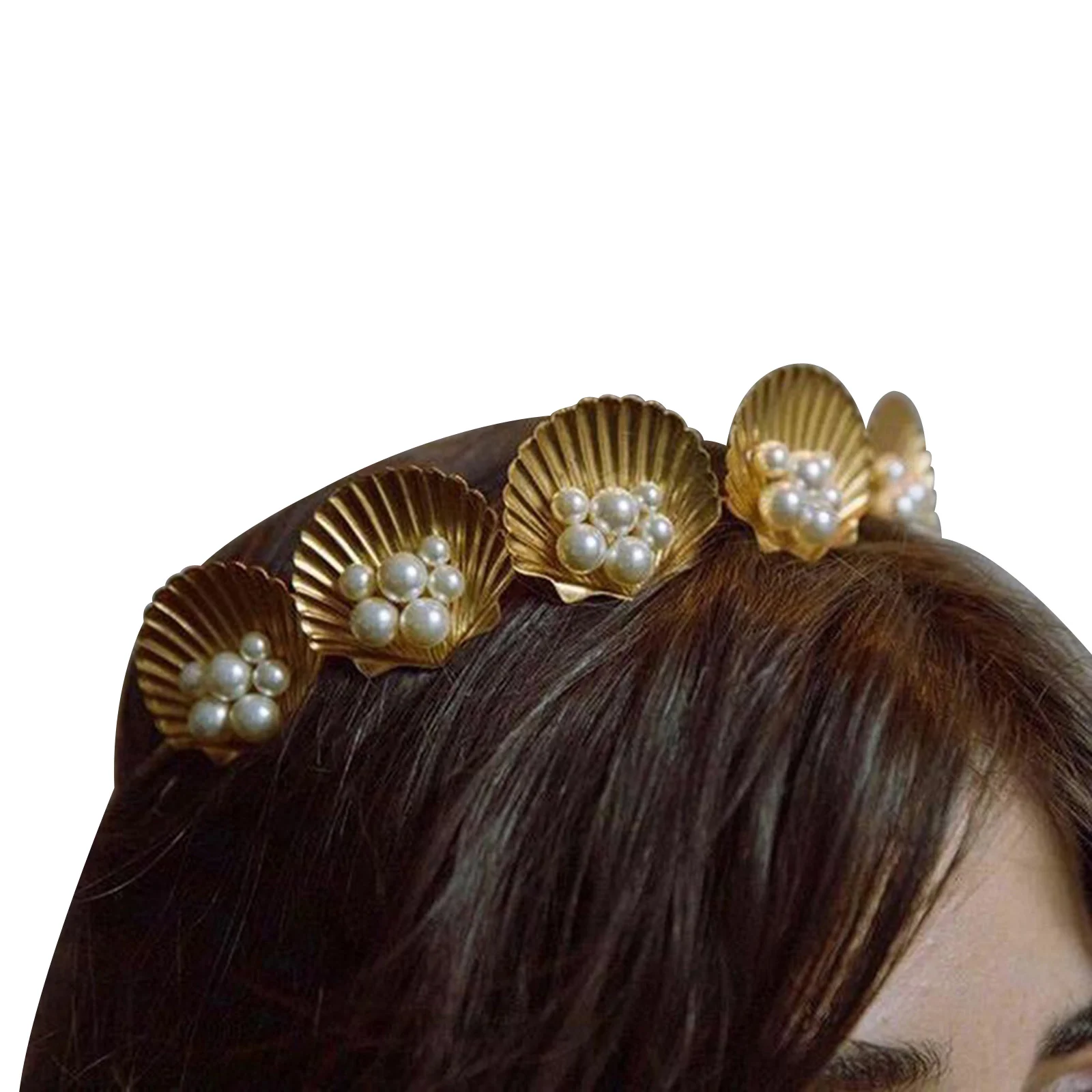 Фото Kids Girls Pearl Shell Party Baby Shower Princess Hair Hoop Pearls Head Band Headwear Headdress Clips Accessories Детская одежда и Kids Girls Pearl Shell Party Baby Shower Princess Hair Hoop Pearls Head Band Headwear Headdress Clips Accessories Детская одежда и