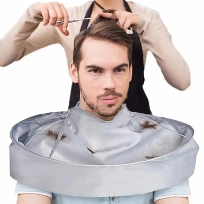 

Beard Shave Apron With Suction Cup Bib Trimmer Razor Holder Rack Hair Shave Apron Shaving Shaver Holder Bathroom Organizer Tools