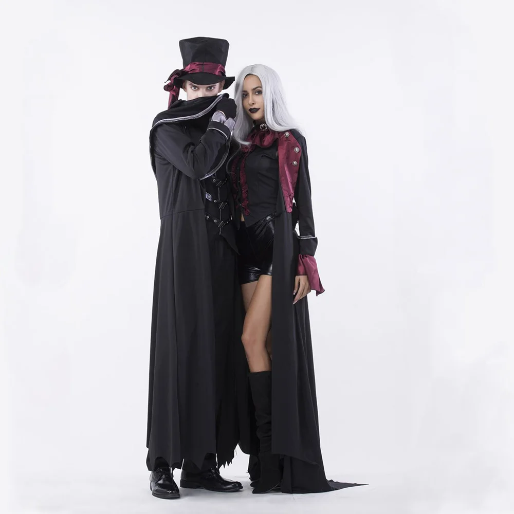 Костюмы для косплея на Хэллоуин VEVEFHUANG страшный костюм ведьмы вампира