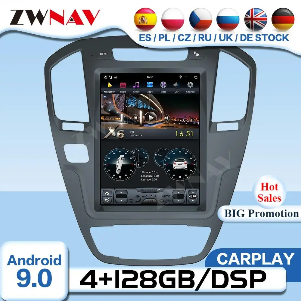 

Carplay Tesla экран Android видео для Buick Regal 2008 2009 2010 2011 2012 2013 GPS навигатор радио приемник аудио стерео головное устройство
