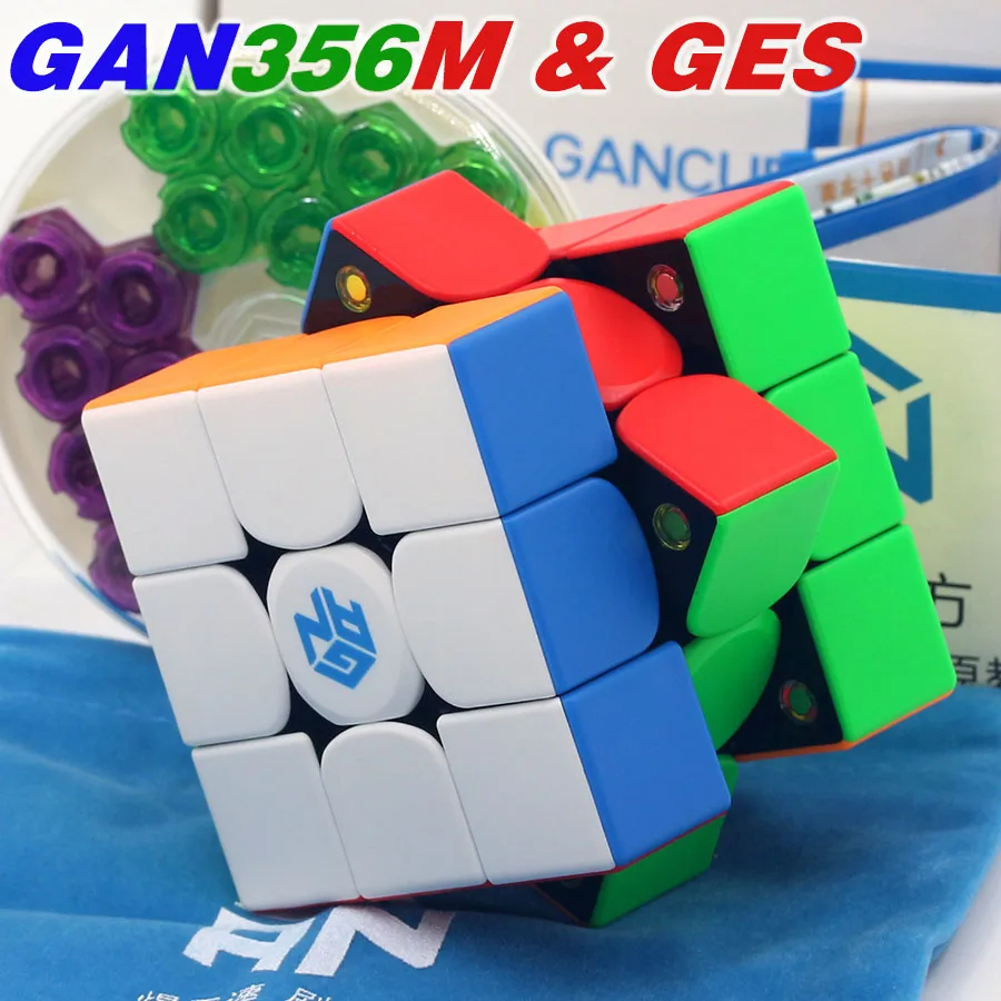 Магический куб пазл GANS GAN356M & GS магнитный GAN 356 GAN356 M 3x3x3 3x3 профессиональные