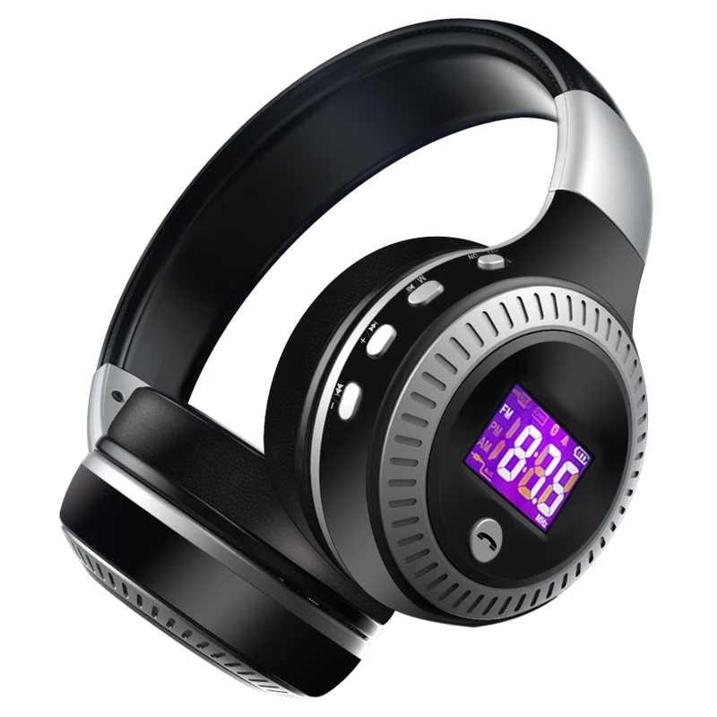 ZEALOT B19 Bluetooth наушники беспроводная гарнитура Накладные FM радио Micro SD карта MP3 с