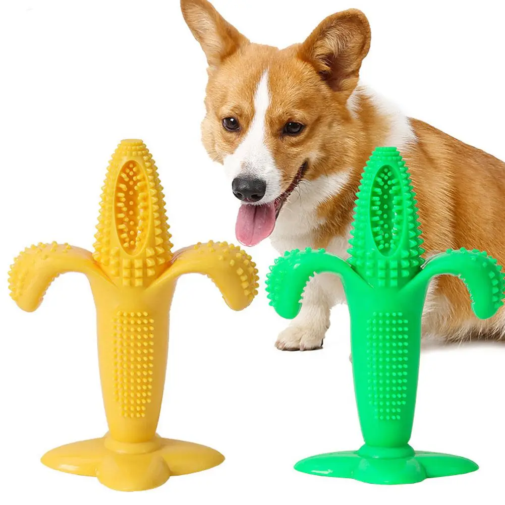 

Pet Toy Dog Corn Molar Stick Bite Resistant Rubber Dog Tooth Cleaning Chewing Toys For Small Medium Dogs Chew Toys