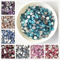 mocha rosesiamvioletblue crystal 3d glitter non hotfix rhinestones beauty glass glue on strass nail art decoration garment