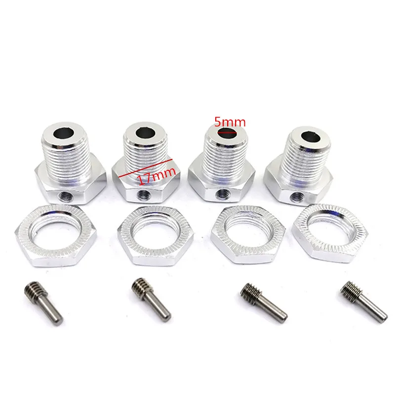 20 штук RC автомобиль обновление алюминиевого сплава колеса шестигранный