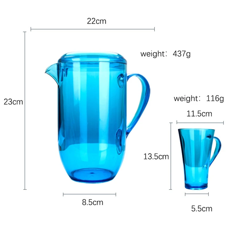 

Cold Kettle with Scale and Lid to Dry Household Heat-Resistant Juice Jug
