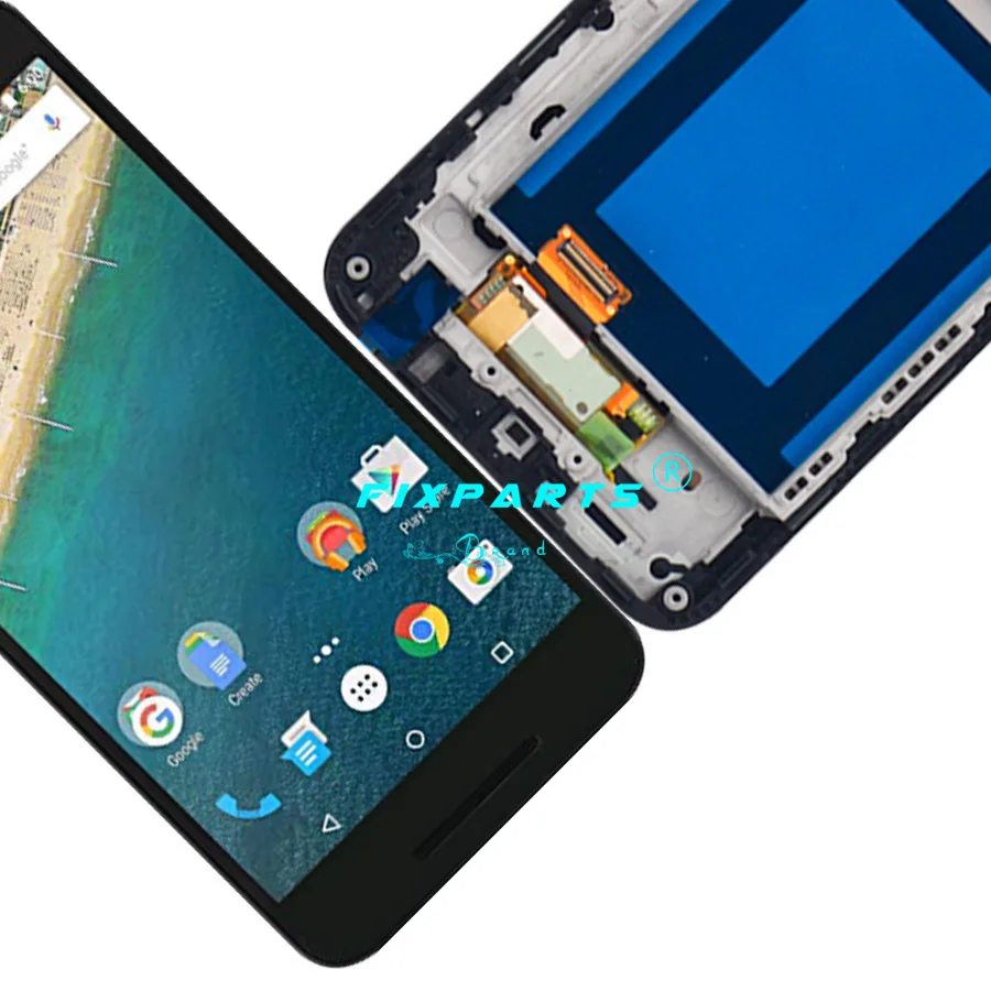 

Original LCD For LG nexus 5X LCD Display H790 H791 H798 LCD Touch Screen Digitizer Assembly With Frame For LG 5X LCD Replacement
