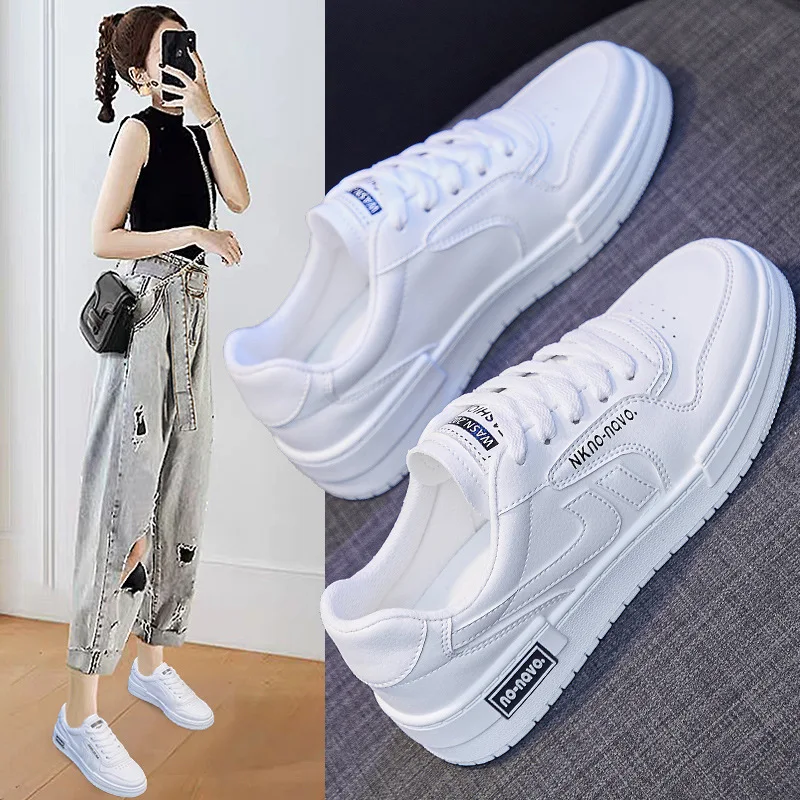 

Little White Shoes Female 2021 Spring New Korean Version of All-match Breathable Casual Shoes Women Shoes