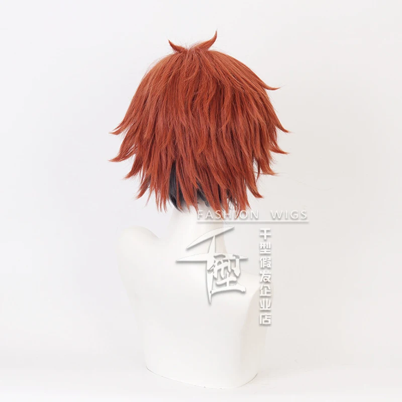 

Anime Twisted Wonderland Ace Trappola Short Wig Cosplay Costume Heat Resistant Synthetic Hair Men Women Wigs