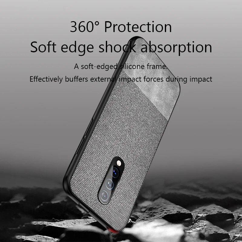 Для OnePlus 7 Pro чехол противоударный задняя крышка ткань силиконовый мягкий край защитный чехол для OnePlus 6T 6 7T Pro Чехол