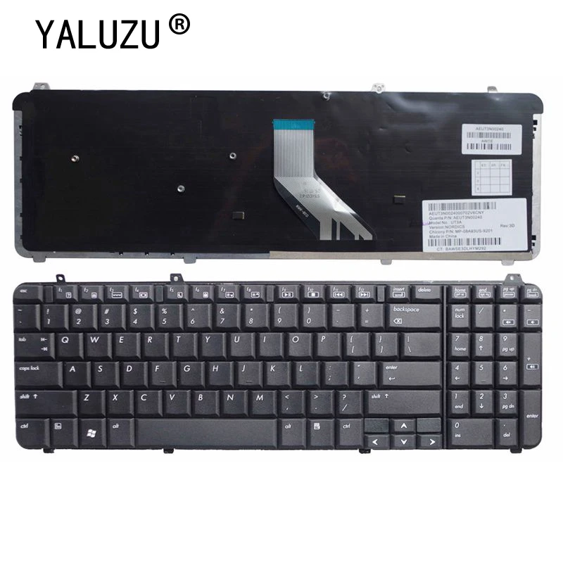 Новая английская клавиатура для ноутбука HP Pavilion dv6-1000et DV6 DV6-1000 dv6-1000eg MP-08A93US-9