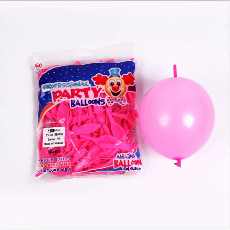 20/50 шт в наборе 6 дюймовые шарики с хвостиками маленькие воздушные шары на день