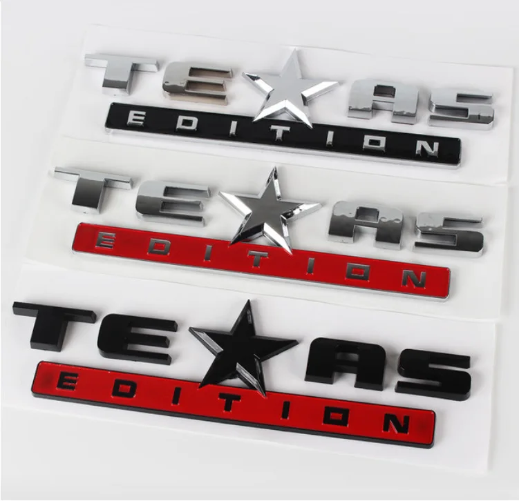 

1pcs 3D ABS TEXAS emblem car stickers Badge car styling for Jeep Renegade Compass Patriot Cherokee Wrangler Grand Cherokee