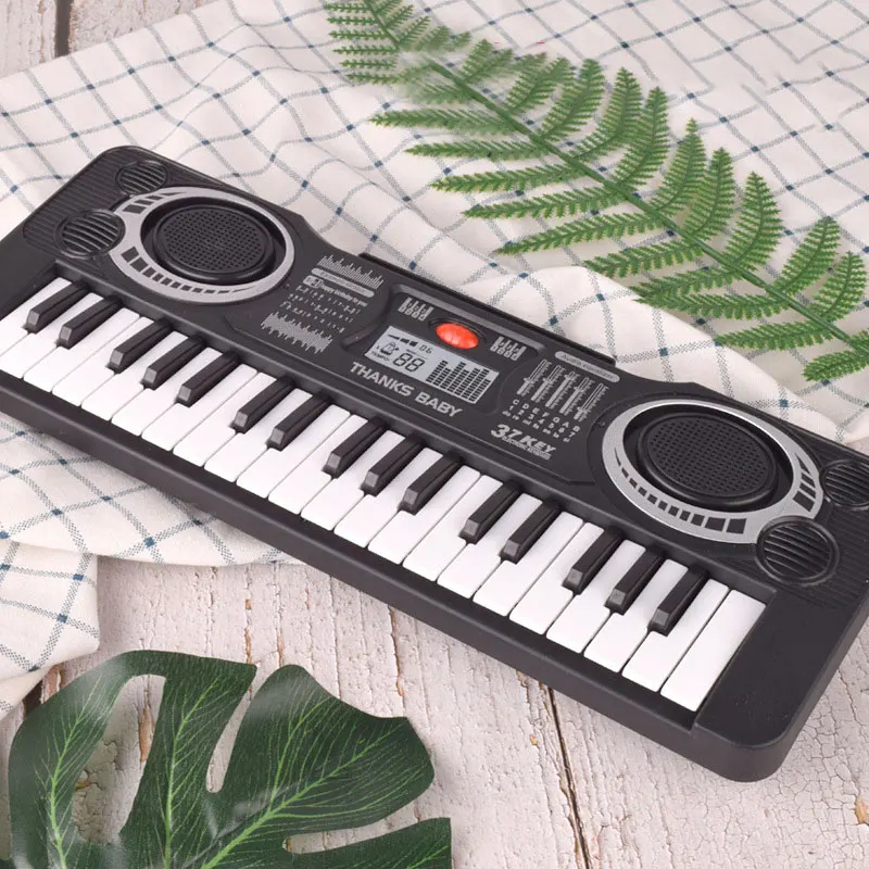 37 Keys Digital Music Electronic Keyboard Key Board Electric Piano Child Musical Instrument Learning Toy | Спорт и развлечения