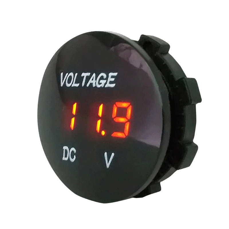 

Car Motorcycle DC5V-48V LED Panel Digital Voltage Meter Display Voltmeter Type2 203C