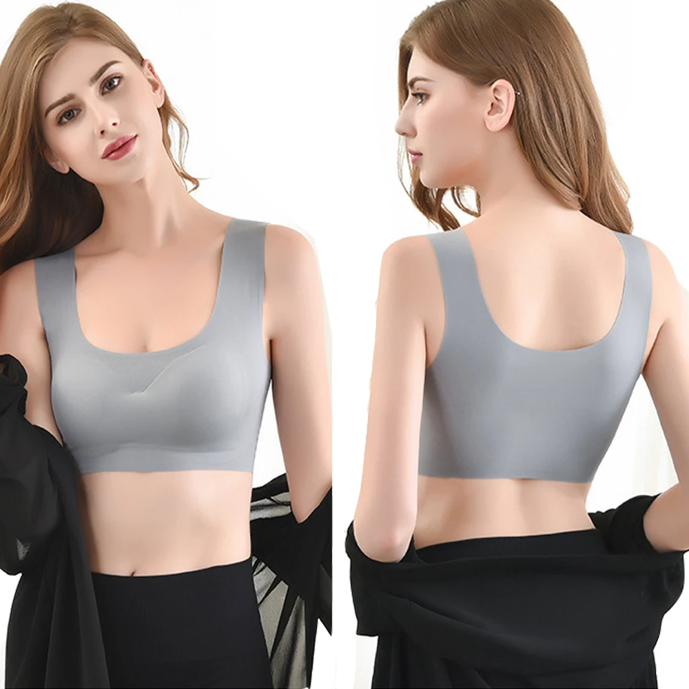 Дышащие женские топы бюстгальтер однотонный сексуальный спортивный костюм для