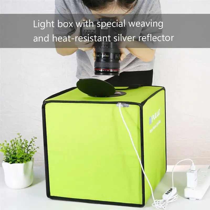 Складной светильник тбокс для фотостудии софтбокс со светодиодной подсветкой