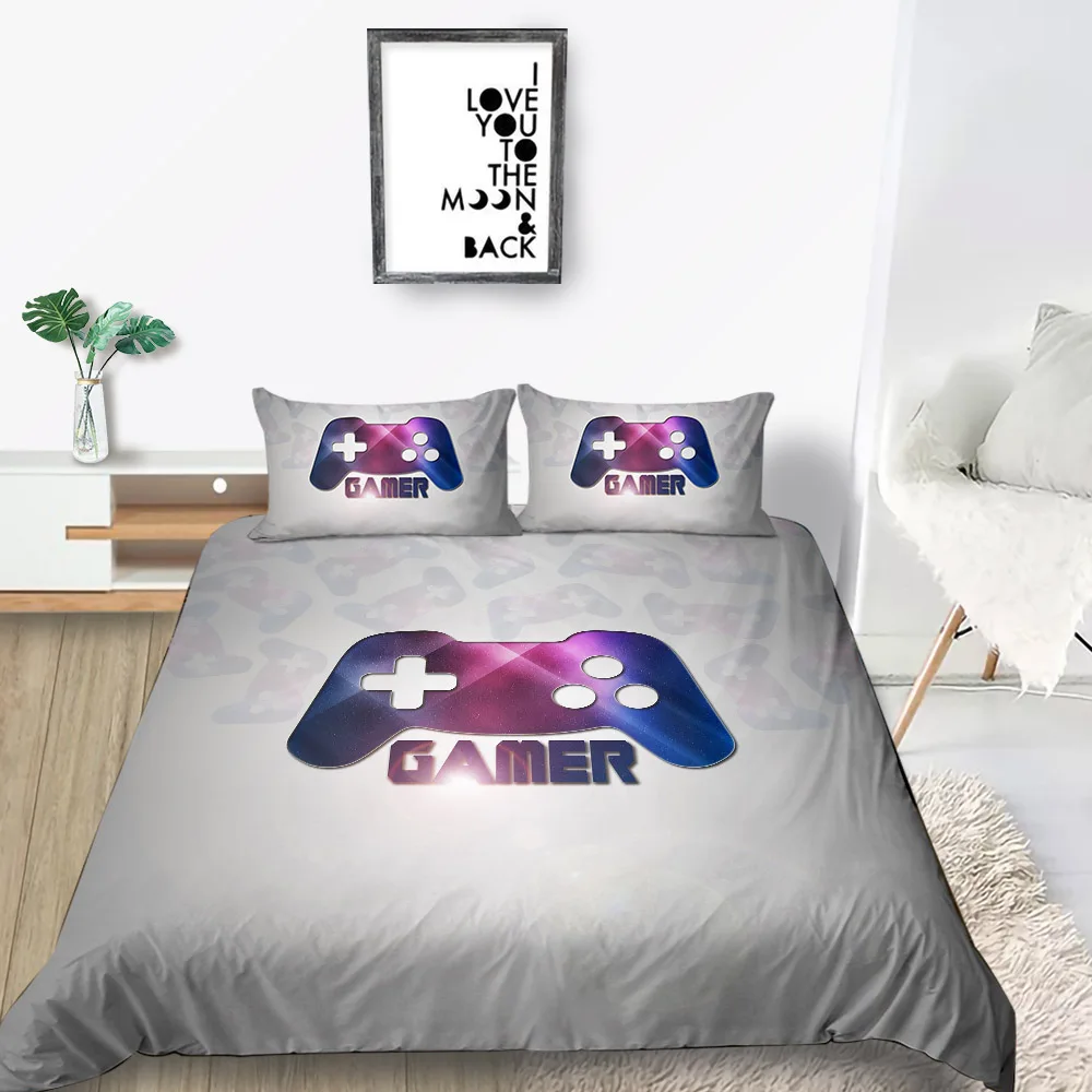 Комплект постельного белья с геймпадом Простой Модный высококачественный
