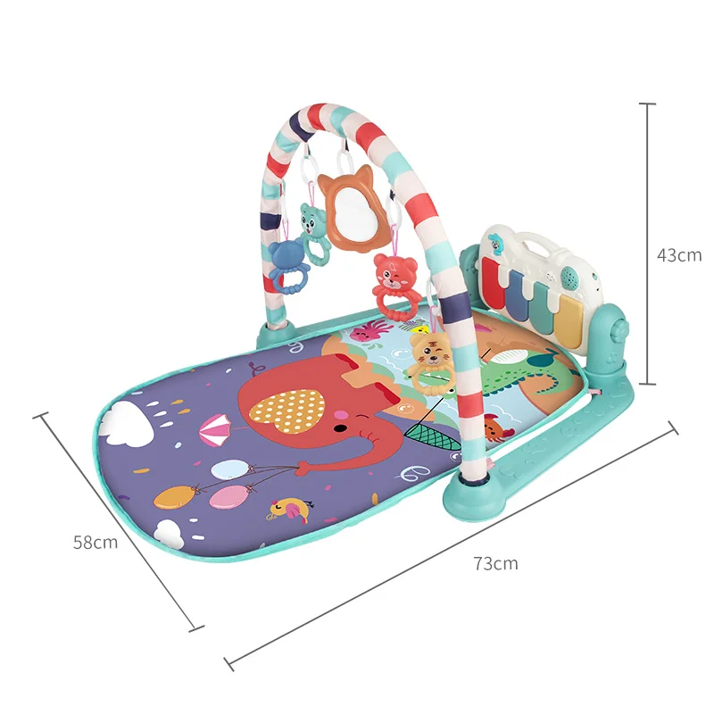 

Baby Games Matter Music Carpet For newborns 0 12 months Educational Gaming Puzzle Matter For babies girls 13 24 months gym
