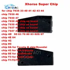 5 шт.лот Xhorse VVDI транспондер с супер чипом для ID464D4C8C8AT3для Toyota H Chip для VVDI2 VVDI Key Tool и мини-ключ
