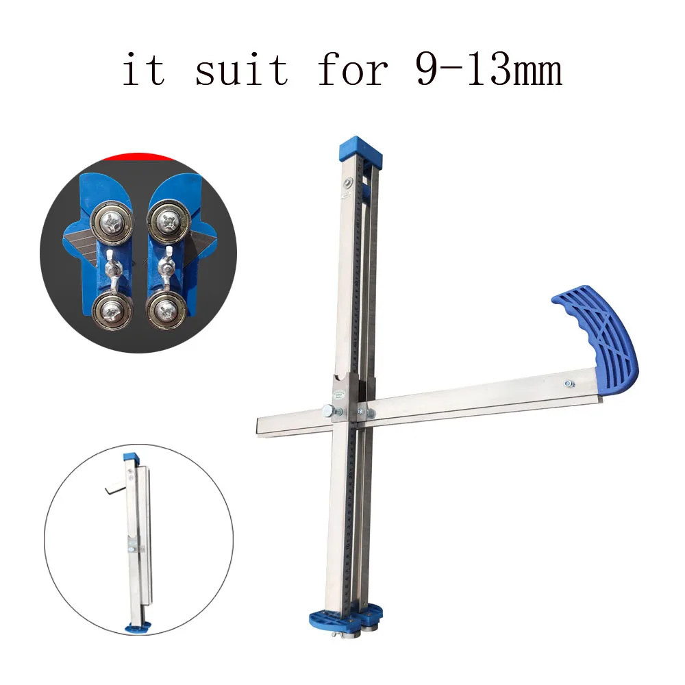 

13mm Gypsum board cutting artifact stainless steel hand Drywall Cutting Tool push universal woodworking folding tool