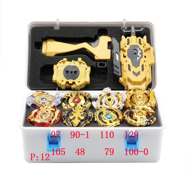 011 Золотой костюм Beyblade b-145 Beyblades набор металлических бейблэйдов burst box Bey Blade Beyblade детские игрушки - Цвет: 011