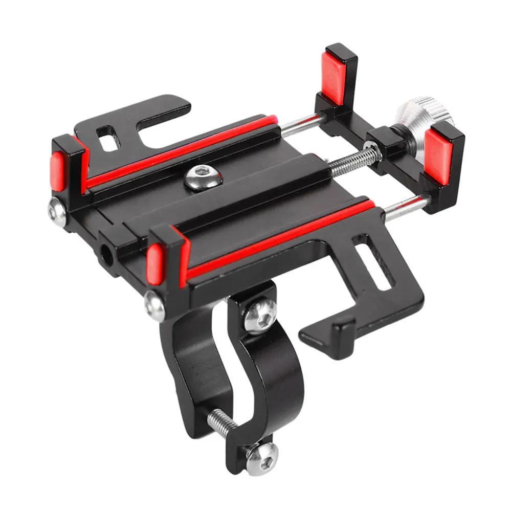 

360 Rotation Bicycle Phone Holder Aluminum Alloy Phone Racks MTB Mountian Bike Cycling Accessories for Motorcycle Riding Tools