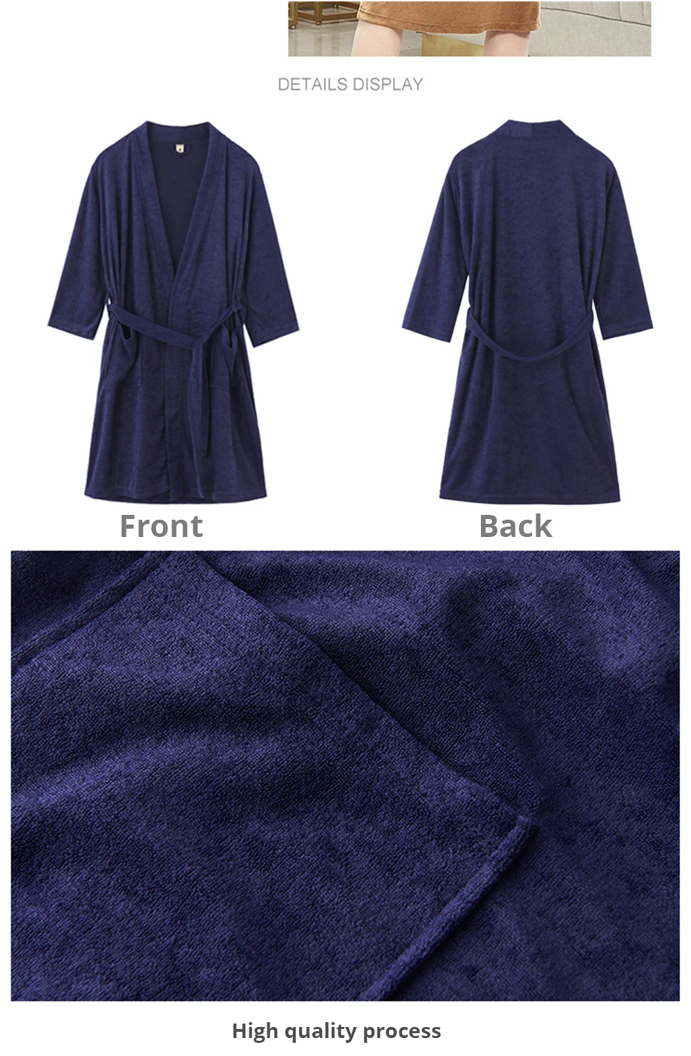 Женский халат, пара, Осень-зима, вафельный тонкий, yukata, Абсорбирующая, быстросохнущая Пижама, домашняя одежда, ночная рубашка, roupao feminino
