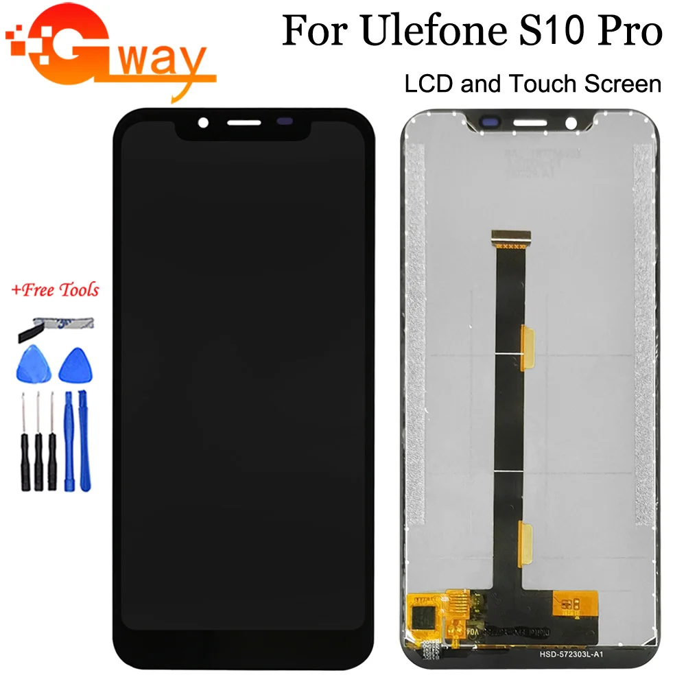 5 7 &quotдля Ulefone S10 Pro ЖК дисплей + кодирующий преобразователь сенсорного экрана в