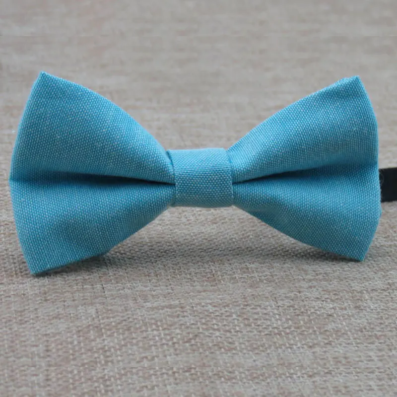 Распродажа классические регулируемые галстуки бабочки из хлопка и льна вечерние