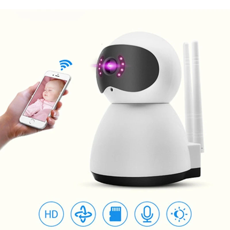 HD 1080P двухсторонняя аудио беспроводная камера наблюдения домашняя IP
