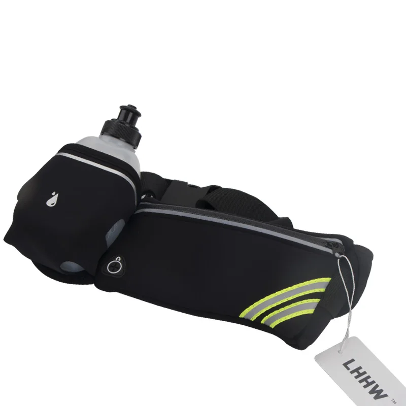 

LHHW Fashion Running Waist Bag Run Pouch Belt Bag Sport Accessories Men Women Jogging Bag With Water Bottle